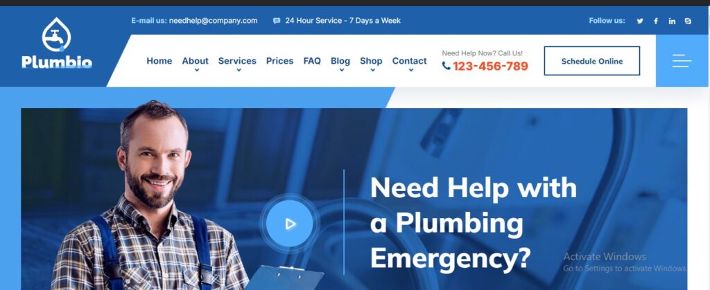 Plumbio - Plumbing Services WordPress Theme.jpg