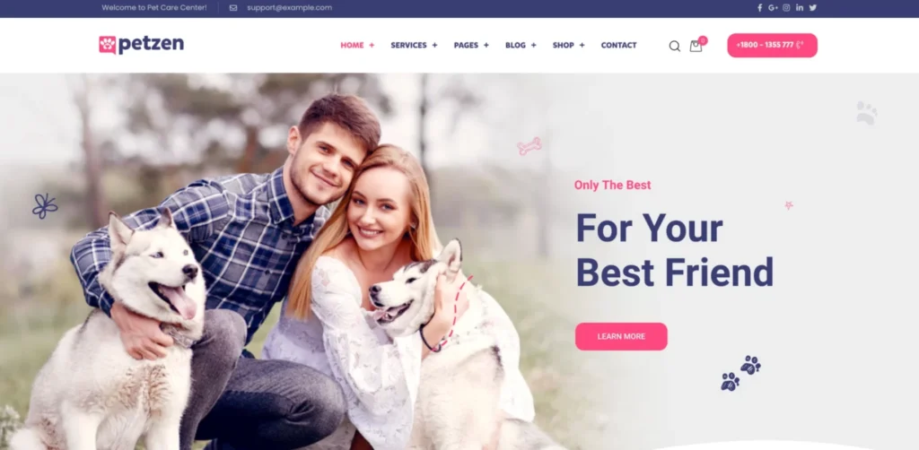 Petzen – Pet Shop WordPress Theme